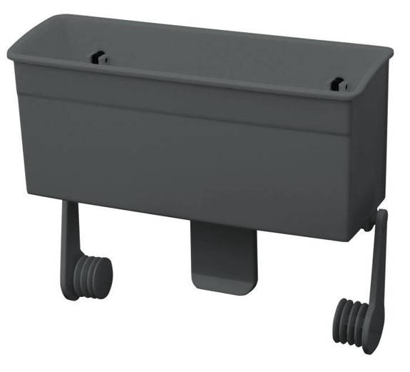 EuroTrail Roll Holder With Box Charcoal