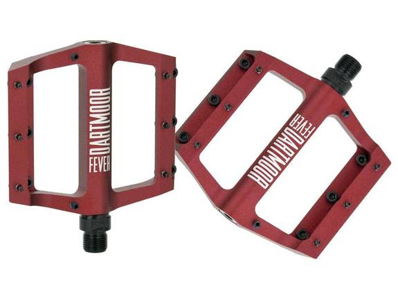 Fever pedals v.2 red anodised