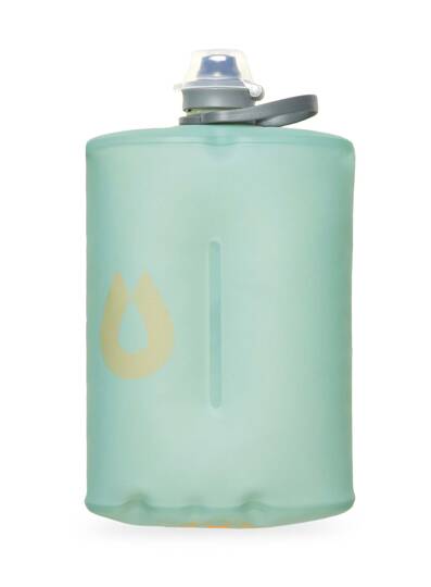 Flexible HydraPak Stow Bottle 1L - Sutro Green