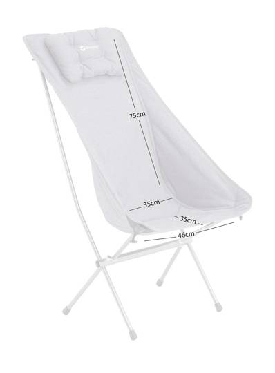 Folding Camping Chair Outwell Tryfan - black/grey