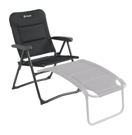 Folding camping chair Outwell Stonecliff - black