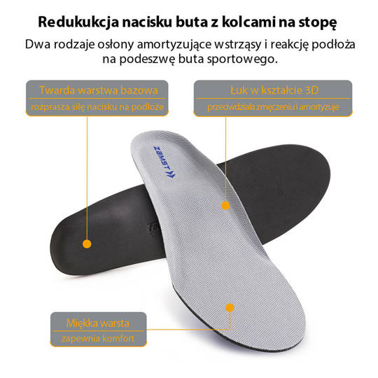 Footcraft SPIKE studded shoe insoles