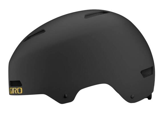 GIRO QUARTERFS matte black bmx helmet