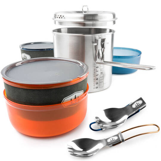 GSI GLACIER STAINLESS DUALIST Cooking set