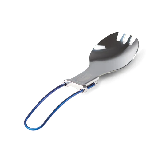 GSI Outdoors Glacier Folding Spork - blue