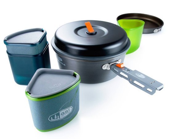 GSI Outdoors Pinnacle Backpacker - 2 Person Cookset