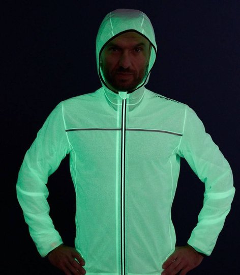 Glow-in-the-dark Windbreaker for Runners Tripower Lightspeed