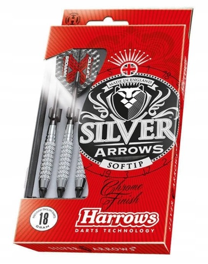 HARROWS SILVER ARROW softip 18gR darts