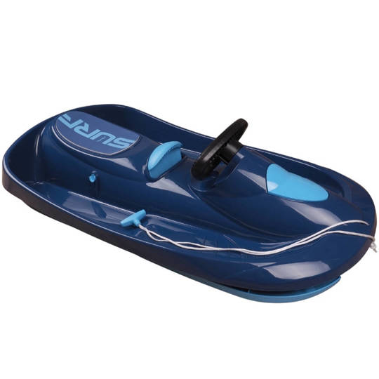 Hamax Sno Surf Sled in Navy Blue Kids Sledge