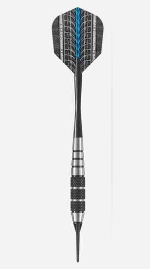 Harrows BLACK Jack softip 16gK darts