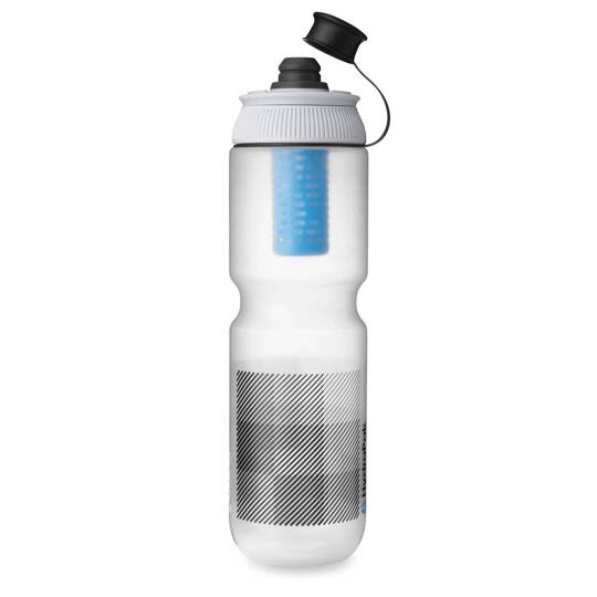 HydraPak Breakaway+ 885 ml cycling bottle - frost/hp blue