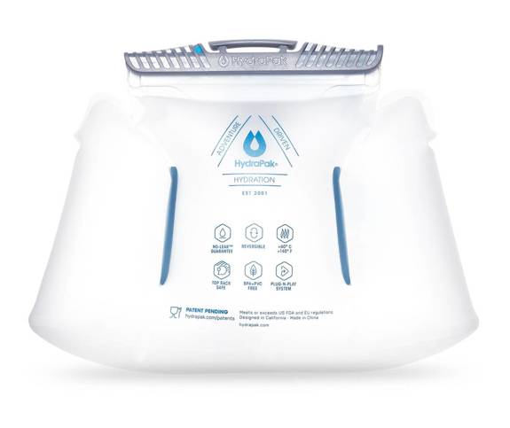 HydraPak Contour 1.5 L Lumbar - clear