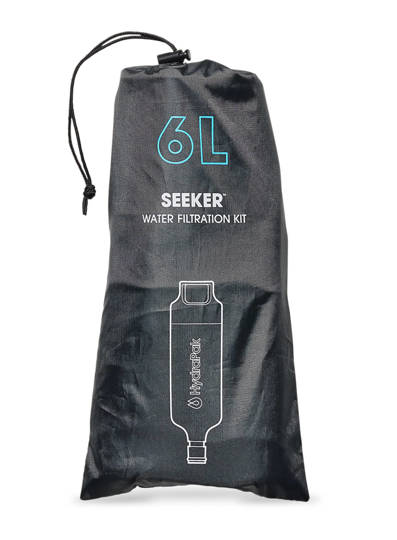 HydraPak Seeker+ 6L Gravity Filter Kit - clear