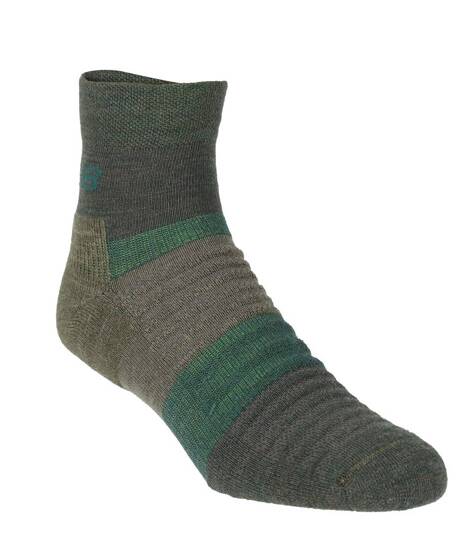 Inov-8 Merino Mid Socks - dark green/melange