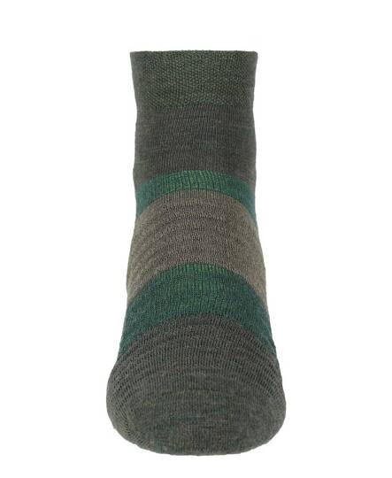 Inov-8 Merino Mid Socks - dark green/melange