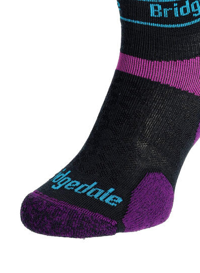 Jogging Socks Bridgedale Ultra Lt T2 Merino Sport Low - charcoal