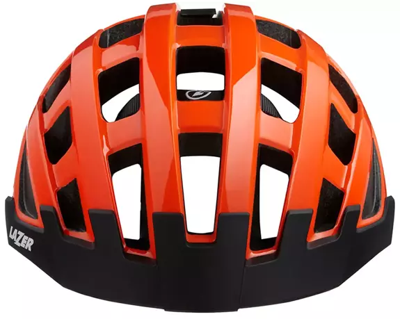 Kask Lazer COMPACT flash pomarańczowy