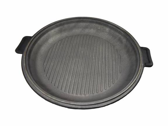 Kawmet 2 in 1 Cast Iron Hunting Cauldron - 9L + Pan