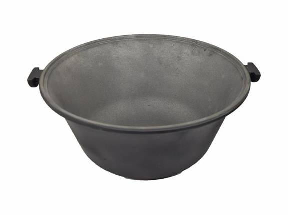 Kawmet 2 in 1 Cast Iron Hunting Cauldron - 9L + Pan