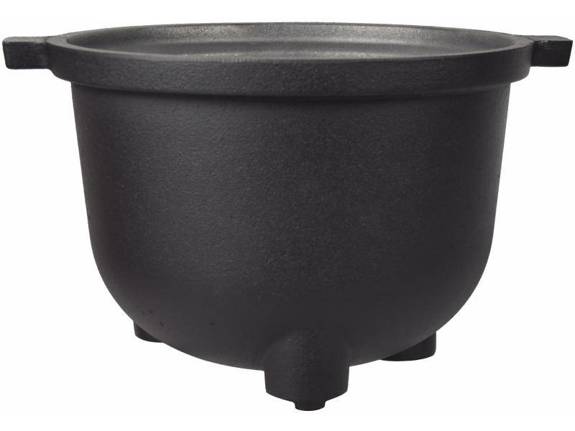 Kawmet Cast Iron Hunting Cauldron - 8L