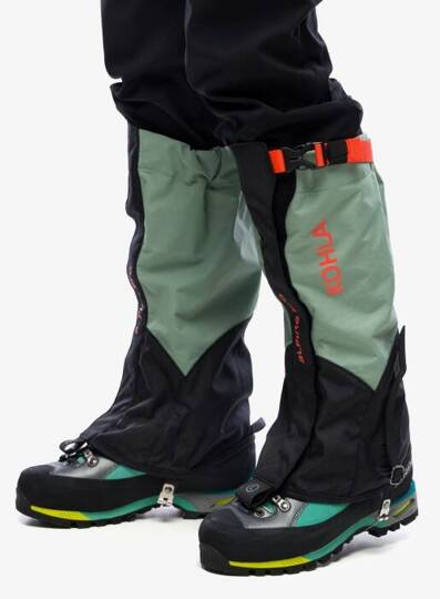 Kohla ALPINE PRO Gaiters Ice Berg/Green