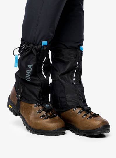 Kohla Adventure Light Gaiters - black-dresden blue