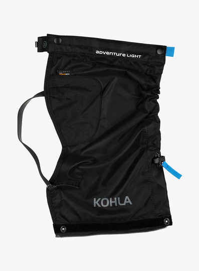 Kohla Adventure Light Gaiters - black-dresden blue