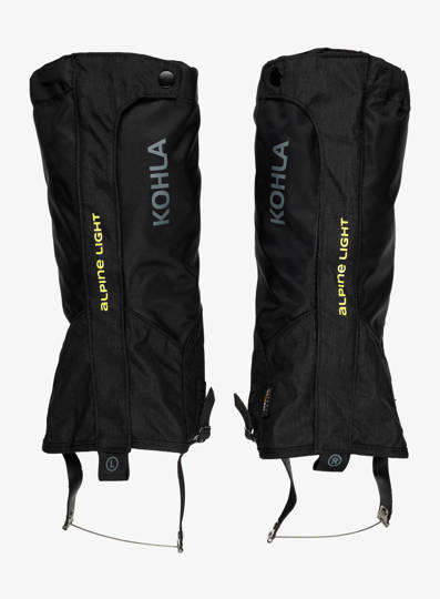 Kohla Alpine Light Gaiters - black-sulphur spring