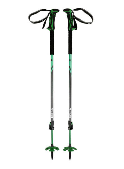 Kohla Peak Freeride Poles - white/green