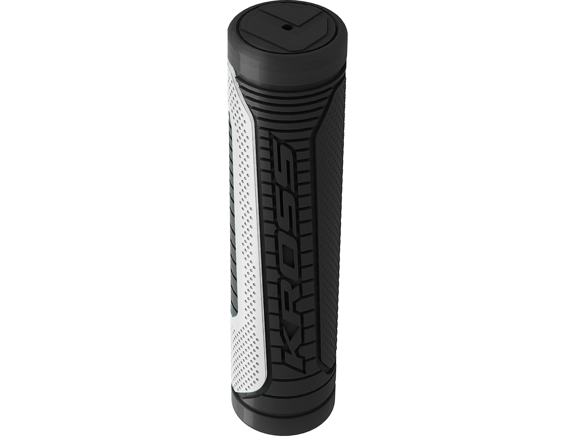 Kross Scale handlebar grips - Black-White, 130mm