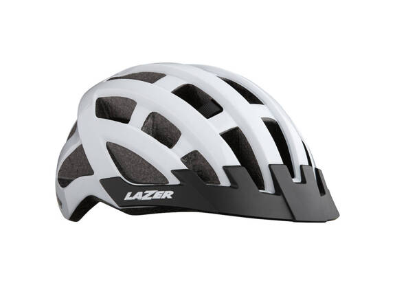 Lazer COMPACT white uni helmet