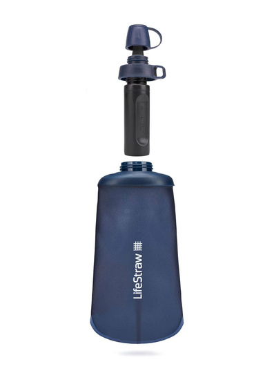 Lifestraw Peak Series Flex Squeeze Bottle 650ml - mountain blue