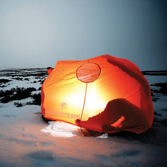 Lifesystems Emergency Mountain Storm Survival Shelter for Hiking and Mountaineering - Two Person