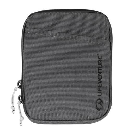 Lifeventure Recycled RFID Travel Neck Pouch - grey