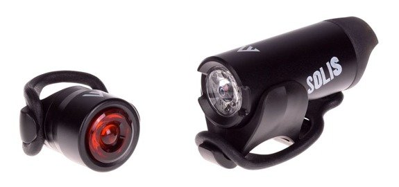 Lighting Set Front 150 lm, Rear 7 lm USB Charged Bicycle Light Set