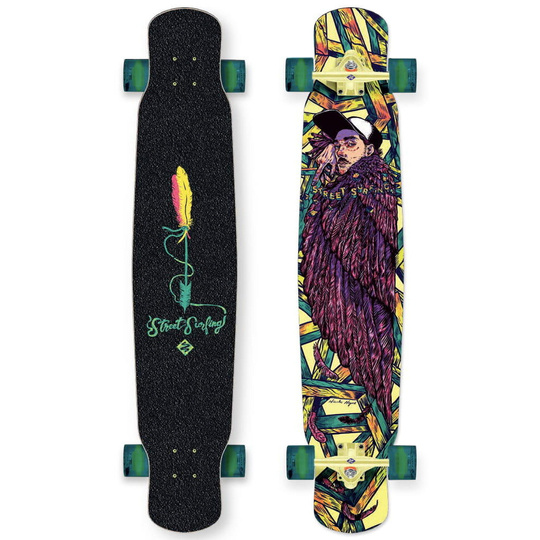 Longboard Street Surfing Dancing Angel Narrow 46" 620001