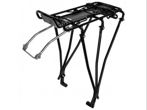 Luggage carrier BLF-H4 aluminium black max 25 kg