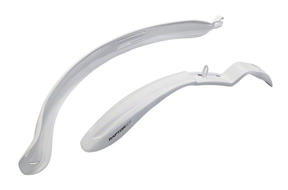 MTB Raptor XS SDS White Mudguards Set