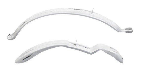 MTB Raptor XS SDS White Mudguards Set