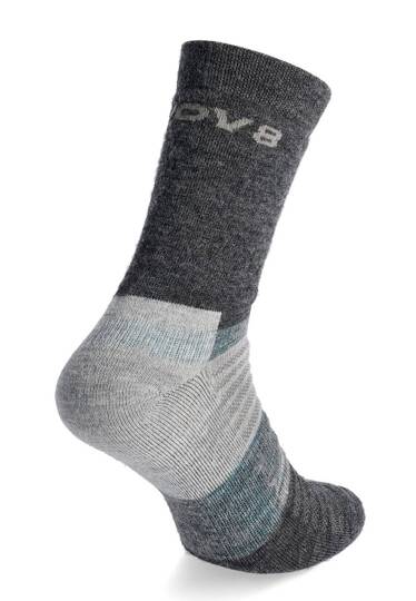 Merino Inov-8 Merino High Sock - grey melange