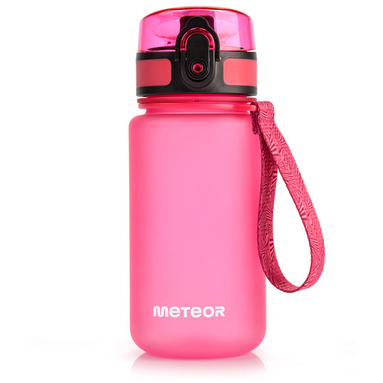 Meteor water bottle 350 ml 74570 pink