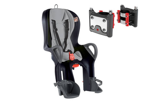 OKBABY 10+ NEW seat black-dark grey