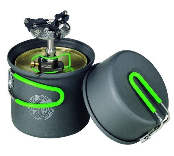 Optimus Crux Lite Stove with Terra Solo Cook Set Optimus Travel Accessories