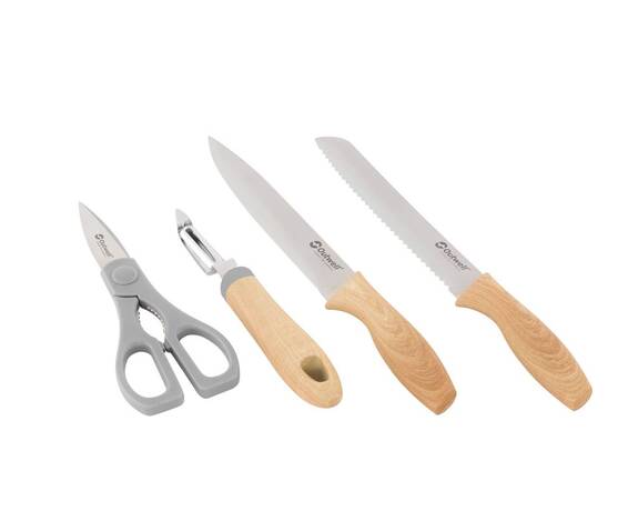 Outwell Chena Knife Set w/Peeler & Scissors