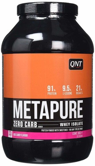QNT METAPURE ZERO CARB 908g - red candy