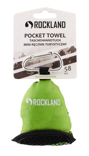 Rockland Pocket Towel 40 x 40 cm - green