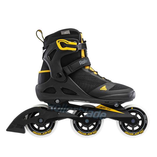 Roller skates Rollerblade Macroblade 100 3WD 07100200S25 black/yellow 270 