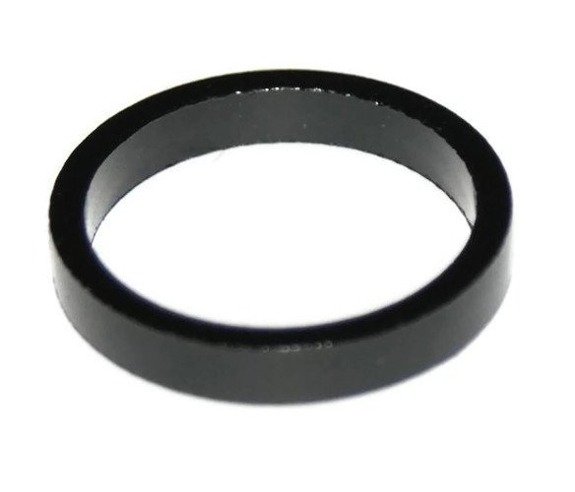 Rudder washer 1" 5 mm aluminium black 