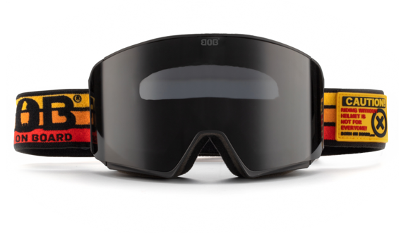 SKI GOGGLES BOB CAUTION! PRO JIBB GOGGLES