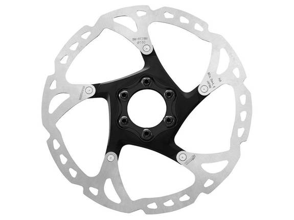 Shimano XT SMRT76M 180 mm brake disc with 6 screws